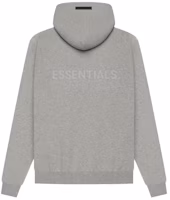 Fear of God ESSENTIALS Pullover Hoodie Dark Heather Oatmeal Fear of God ESSENTIALS Pullover Hoodie Dark Heather Oatmeal