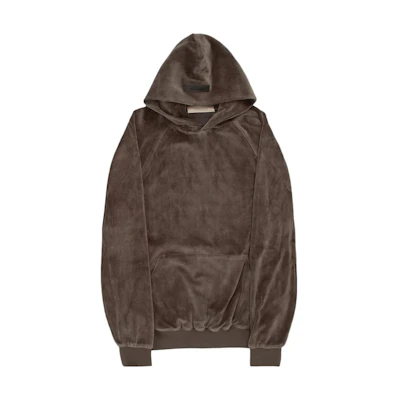 FOG Essentials Pullover Hoodie Grey Black Heavyweight 192SU225135FW