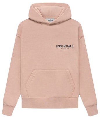 Fear of God ESSENTIALS Pullover Hoodie Matte Blush (Kids) Order Fear of God ESSENTIALS Pullover Hoodie Matte Blush (Kids)