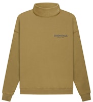 Fear of God ESSENTIALS Pullover Mockneck Amber Fear of God ESSENTIALS Pullover Mockneck Amber