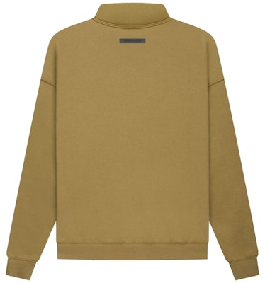 Fear of God ESSENTIALS Pullover Mockneck Amber Order Fear of God ESSENTIALS Pullover Mockneck Amber