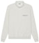 Buy Fear of God ESSENTIALS Pullover Mockneck Light Heather Oatmeal