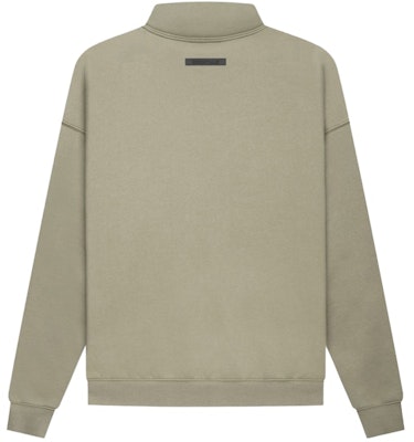 Fear of God ESSENTIALS Pullover Mockneck Pistachio Order Fear of God ESSENTIALS Pullover Mockneck Pistachio