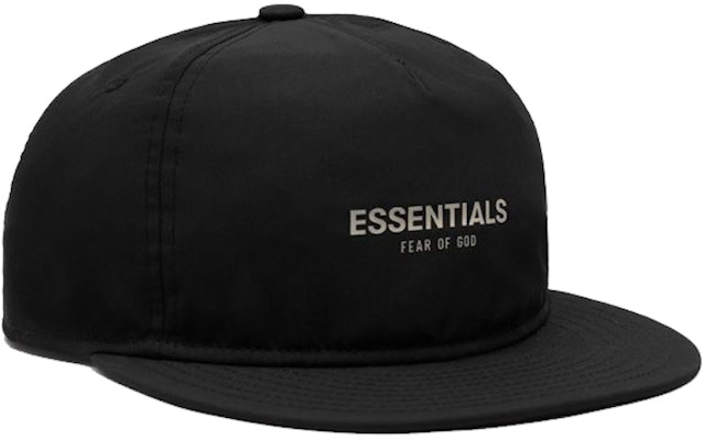 Fear of God ESSENTIALS Rc 950 Cap Black Order Fear of God ESSENTIALS Rc 950 Cap Black