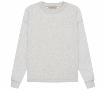 恐懼上帝 基本款 寬鬆圓領衫 (SS22) 淺燕麥色 Buy 恐懼上帝 基本款 寬鬆圓領衫 (SS22) 淺燕麥色