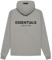 Fear of God Essentials Relaxed Hoodie (SS22) 'Dark Oatmeal' - Hoodie Kasual Gelap Order Fear of God Essentials Relaxed Hoodie (SS22) 'Dark Oatmeal' - Hoodie Kasual Gelap