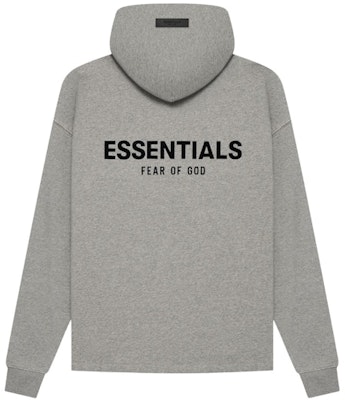 Fear of God Essentials Relaxed Hoodie (SS22) 'Dark Oatmeal' Order Fear of God Essentials Relaxed Hoodie (SS22) 'Dark Oatmeal'