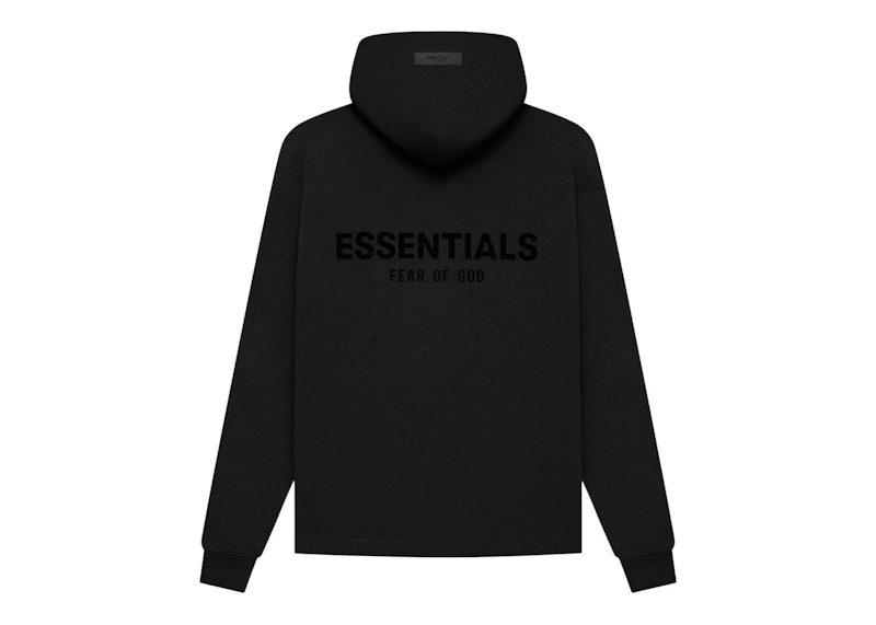 Buy Fear of God Essentials Relaxed Hoodie (SS22) Stretch Limo – Hoodie Santai Lelaki