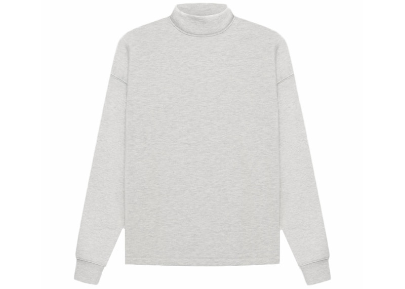 Fear of God Essentials Relaxed Mockneck (SS22) Light Oatmeal