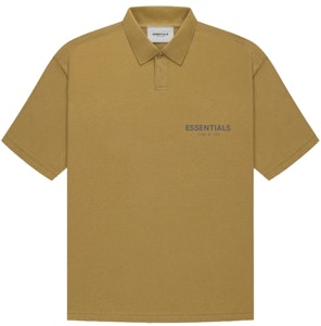 Fear of God ESSENTIALS S/S Polo Warna Amber Buy Fear of God ESSENTIALS S/S Polo Warna Amber