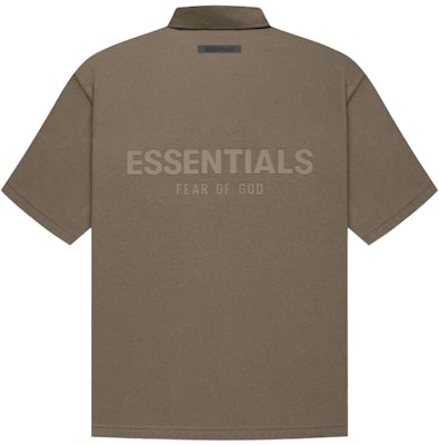 Fear of God ESSENTIALS S/S Polo Harvest Buy Fear of God ESSENTIALS S/S Polo Harvest