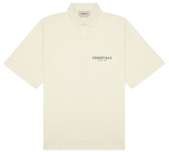 Fear of God ESSENTIALS 短袖宽松奶油黄Polo衫 Buy Fear of God ESSENTIALS 短袖宽松奶油黄Polo衫