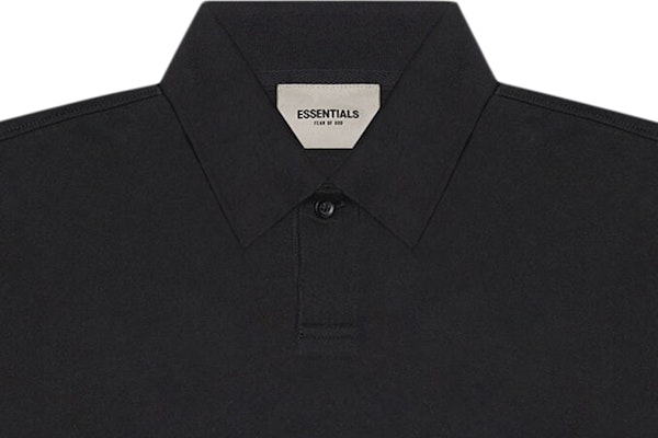 Fear of God ESSENTIALS Short Sleeve Boxy Polo Dark Slate/Stretch Limo/Black Lookbook Fear of God ESSENTIALS Short Sleeve Boxy Polo Dark Slate/Stretch Limo/Black