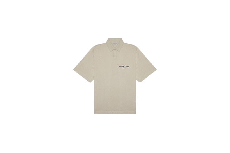 Fear of God ESSENTIALS Short Sleeve Boxy Polo String/Tan