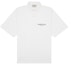 Buy Fear of God ESSENTIALS Short Sleeve Boxy Polo White