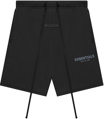 Fear of God ESSENTIALS Shorts (SS21) Black/Stretch Limo Buy Fear of God ESSENTIALS Shorts (SS21) Black/Stretch Limo