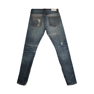 FOG ESSENTIALS Skinny Taper Denim Jeans Indigo