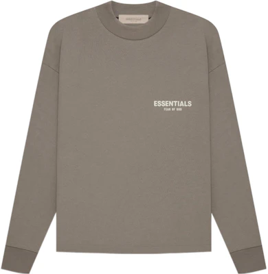 Fear of God Essentials 2022 春夏系列沙漠棕長袖厚磅T恤男女同款。 FOG-SS22-462 Buy Fear of God Essentials 2022 春夏系列沙漠棕長袖厚磅T恤男女同款。 FOG-SS22-462