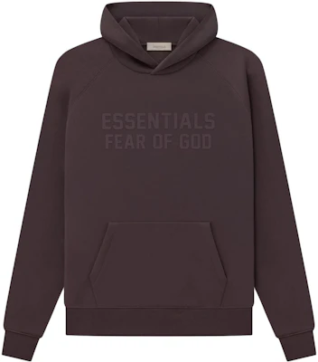 Fear of God Essentials SS23 Hoodie Plum Logo Purple Heavyweight Hoodie FOG-SS23-005 Buy Fear of God Essentials SS23 Hoodie Plum Logo Purple Heavyweight Hoodie FOG-SS23-005