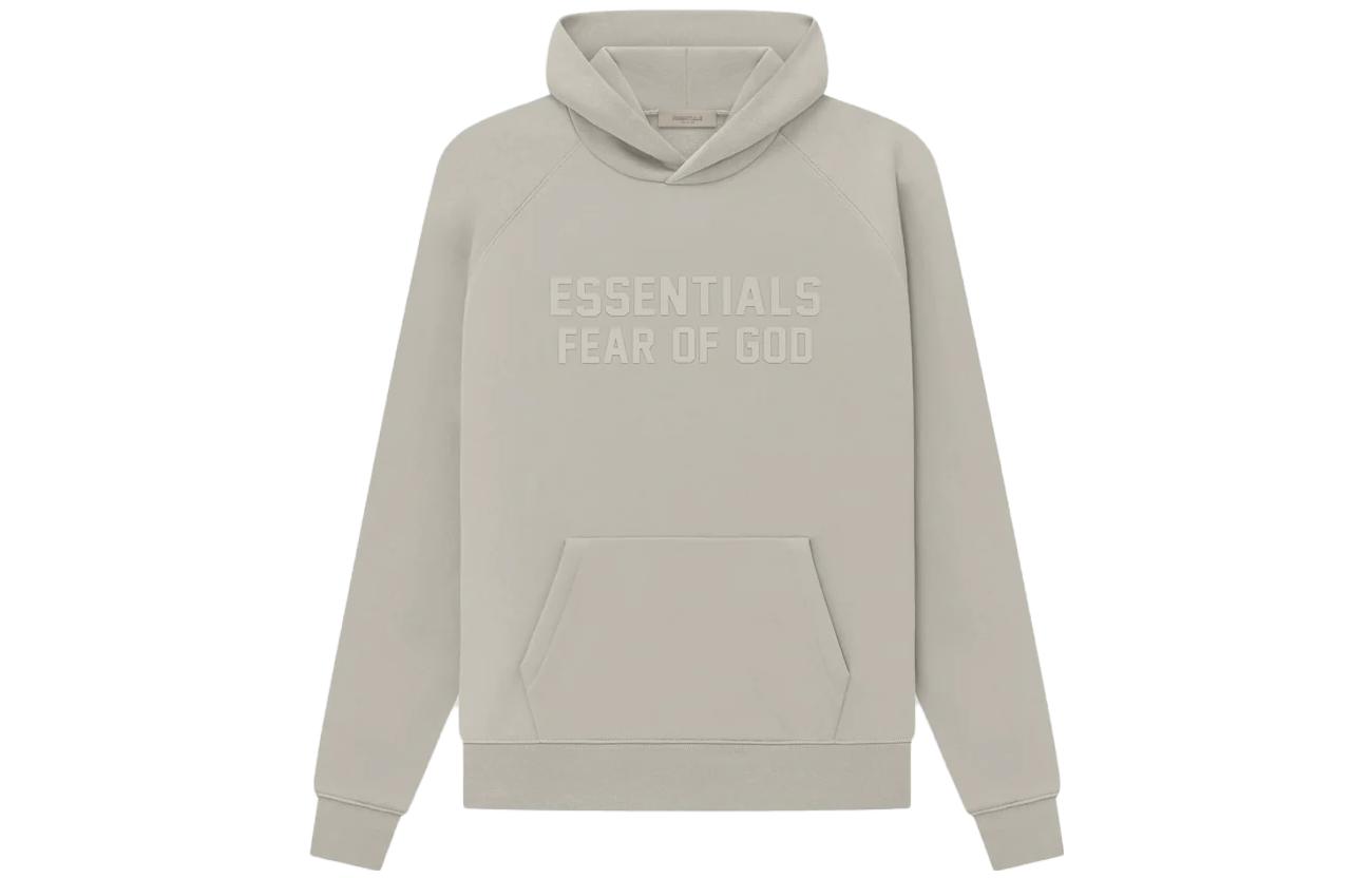 FOG Essentials SS23 Hoodie Seal Logo Print Heavyweight Hoodie - Seal Gray FOG-SS23-001