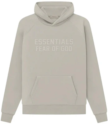 Fear of God Essentials Hoodie Logo Tebal SS23 - Seal Gray FOG-SS23-001 Buy Fear of God Essentials Hoodie Logo Tebal SS23 - Seal Gray FOG-SS23-001