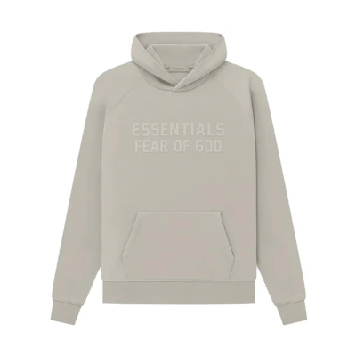 FOG Essentials SS23 Hoodie Seal Logo Print Heavyweight Hoodie - Seal Gray FOG-SS23-001
