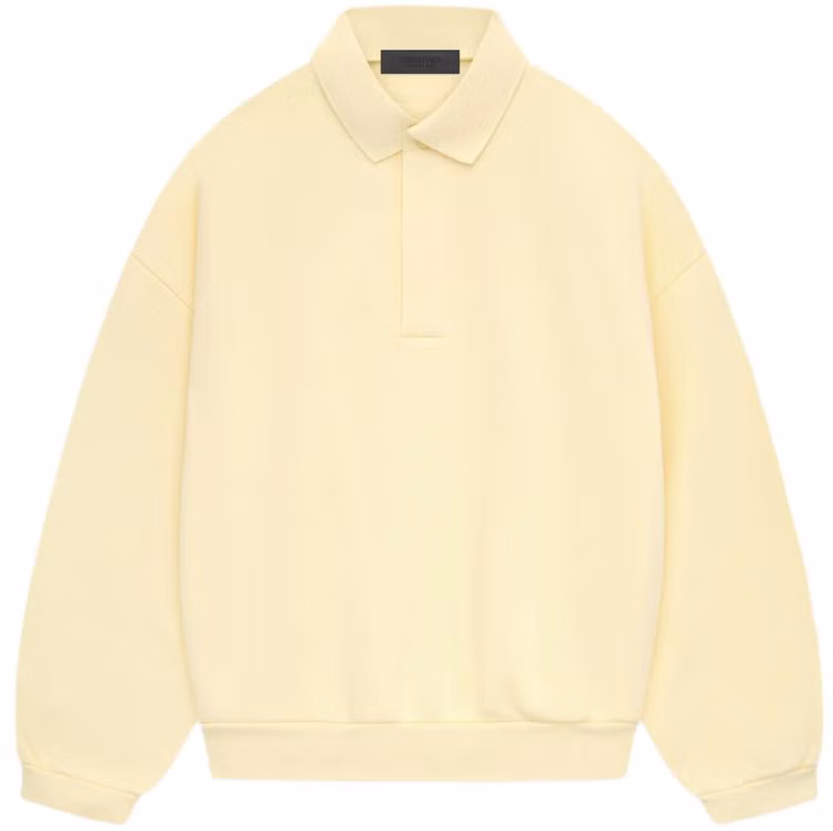 fear-of-god-essentials-ss-24-longsleeve-polo-garden-yellow-relaxed-fit-heavyweight-style-192-sp-244391-f