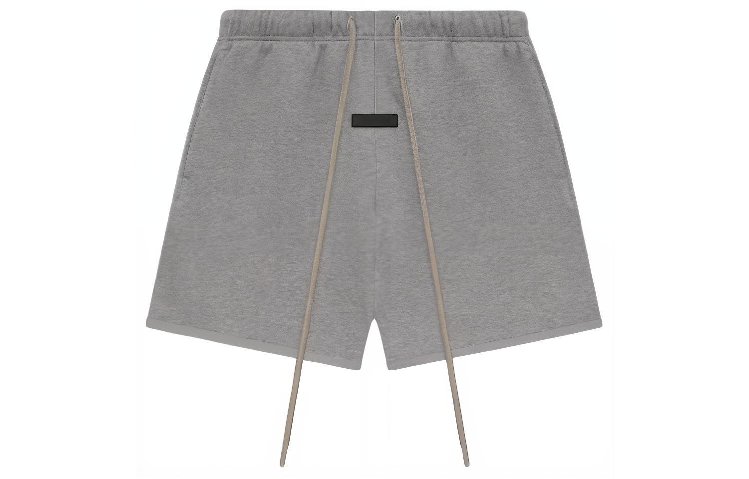 Fear of God Essentials SS24 Sweat Shorts Dark Heather Oatmeal. 160SP242003F
