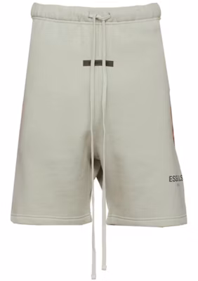 Fear of God ESSENTIALS SSENSE Exclusive Fleece Sweatshorts Concrete Buy Fear of God ESSENTIALS SSENSE Exclusive Fleece Sweatshorts Concrete