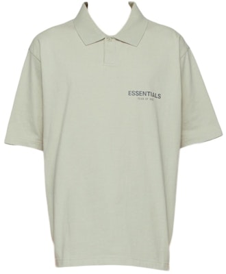 Fear of God ESSENTIALS 独家SSENSE混凝土色球衣Polo衫 Buy Fear of God ESSENTIALS 独家SSENSE混凝土色球衣Polo衫
