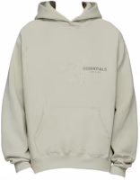 Fear of God ESSENTIALS SSENSE Exclusive Pullover Hoodie Concrete Fear of God ESSENTIALS SSENSE Exclusive Pullover Hoodie Concrete