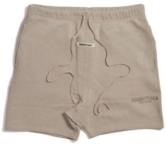 Fear of God ESSENTIALS Pantalones Cortos de Chándal Beige Tan Buy Fear of God ESSENTIALS Pantalones Cortos de Chándal Beige Tan