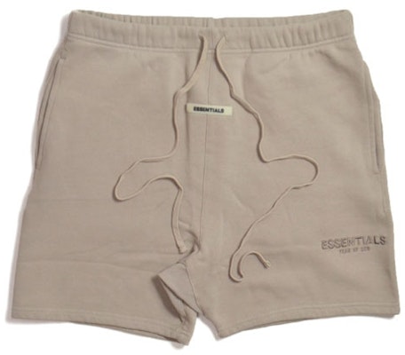 Fear of God ESSENTIALS Sweat Shorts Tan Buy Fear of God ESSENTIALS Sweat Shorts Tan