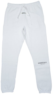 Fear of God ESSENTIALS Sweatpants White Buy Fear of God ESSENTIALS Sweatpants White