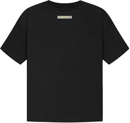 Fear of God ESSENTIALS T-Shirt Black/Stretch Limo (Kids) Order Fear of God ESSENTIALS T-Shirt Black/Stretch Limo (Kids)