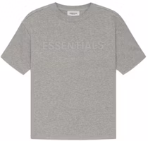 Fear of God ESSENTIALS T-Shirt Heather Oatmeal/Dark Heather Oatmeal (Kids) Fear of God ESSENTIALS T-Shirt Heather Oatmeal/Dark Heather Oatmeal (Kids)