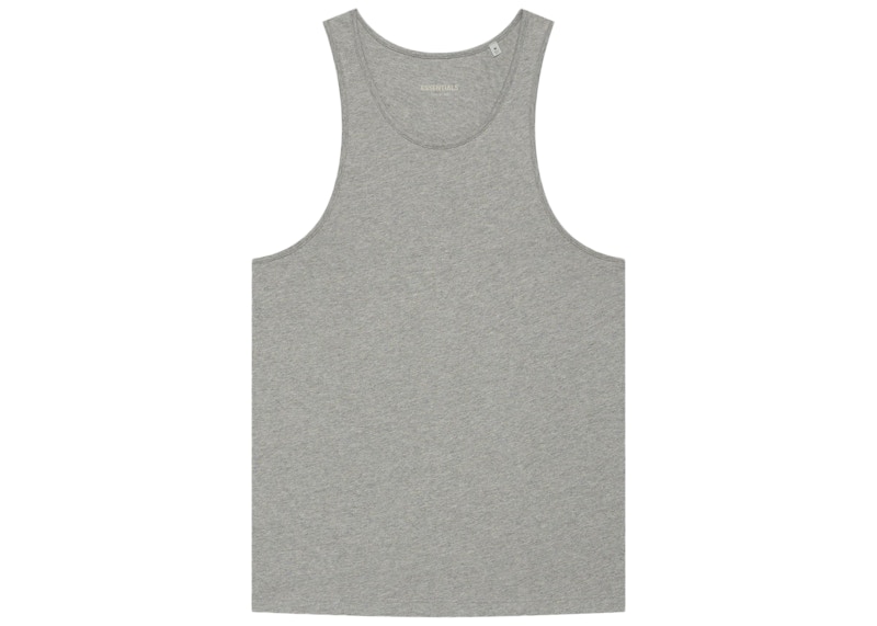 Fear of God ESSENTIALS Tanks (3-Pack) Dark Heather Oatmeal