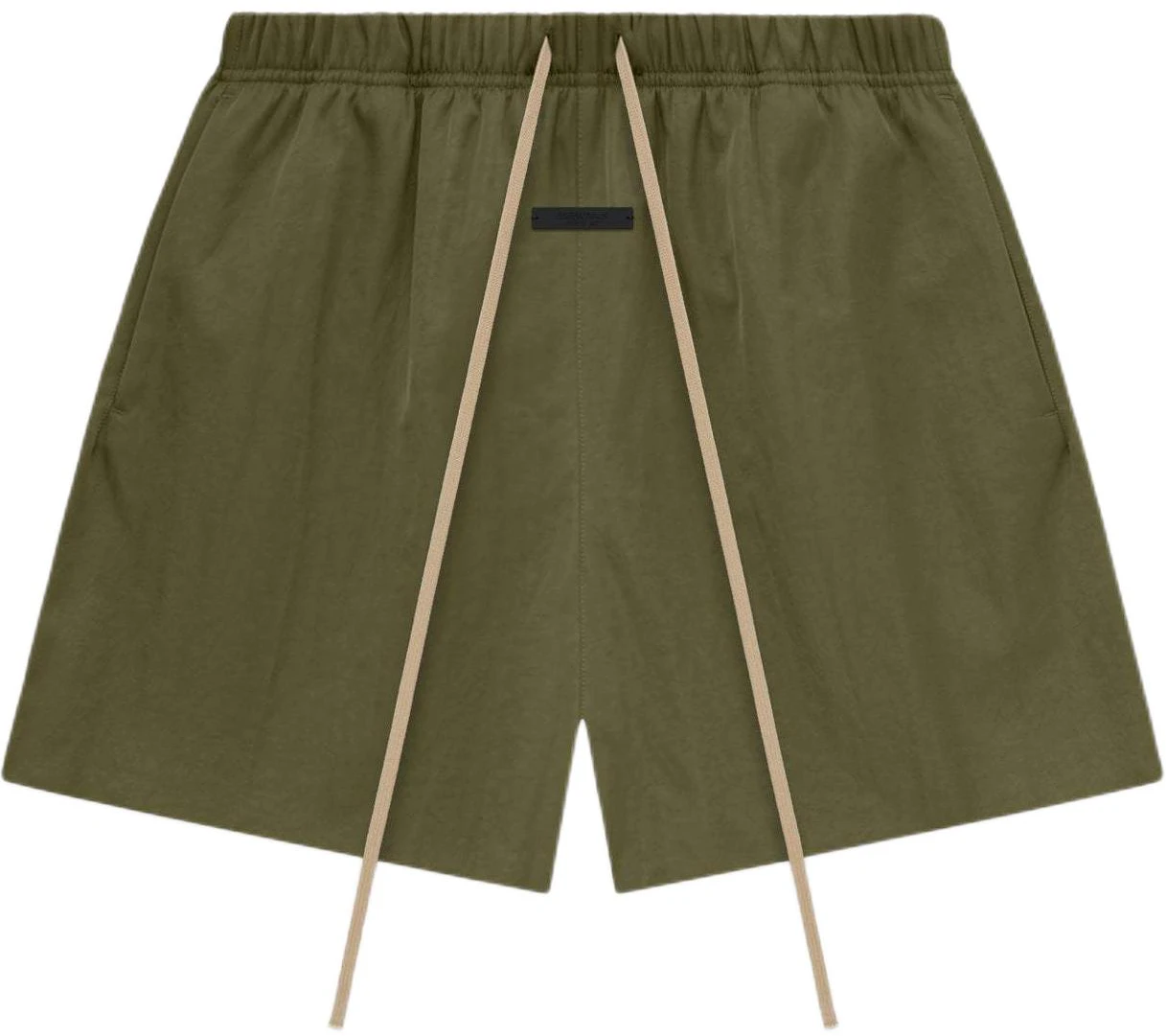 fear-of-god-essentials-textured-nylon-soccer-shorts-military-green-casual-160-bt-244445-f