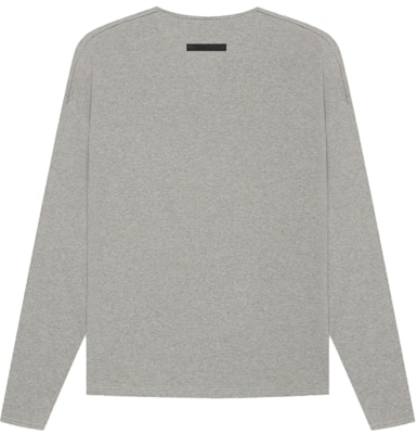 Fear of God ESSENTIALS Thermal Henley Long Sleeve Dark Heather Oatmeal Order Fear of God ESSENTIALS Thermal Henley Long Sleeve Dark Heather Oatmeal