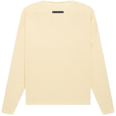 Fear of God ESSENTIALS Thermal L/S Henley Buttercream Pria Order Fear of God ESSENTIALS Thermal L/S Henley Buttercream Pria