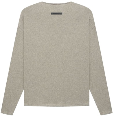 Fear of God ESSENTIALS Thermal L/S Henley Heather Order Fear of God ESSENTIALS Thermal L/S Henley Heather