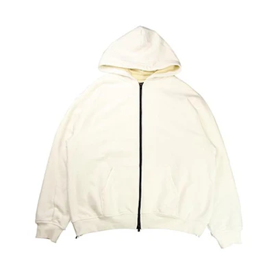 FOG ESSENTIALS Thermal Zip Hoodie White