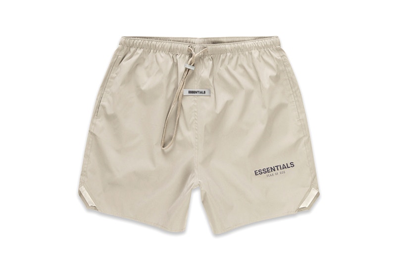 Fear of God ESSENTIALS Volley Shorts Olive/Khaki