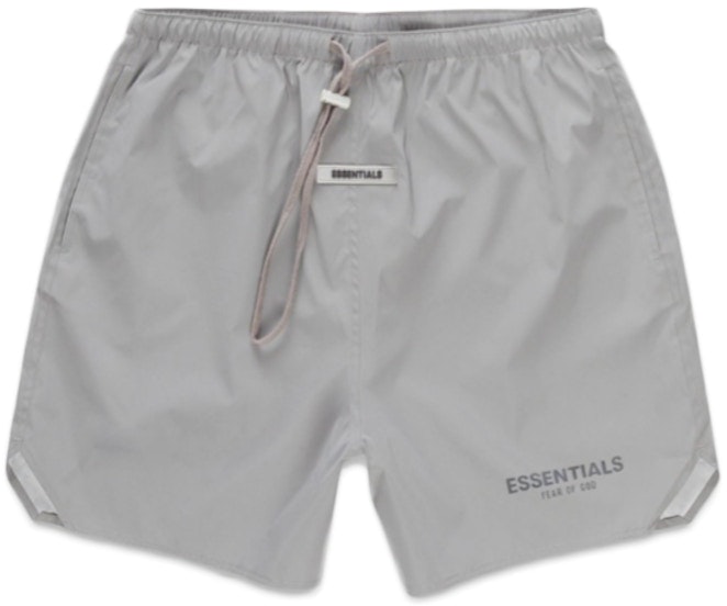 fear-of-god-essentials-volley-shorts-silver-reflective