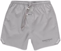 Fear of God ESSENTIALS Volley Shorts Silver Reflective Fear of God ESSENTIALS Volley Shorts Silver Reflective