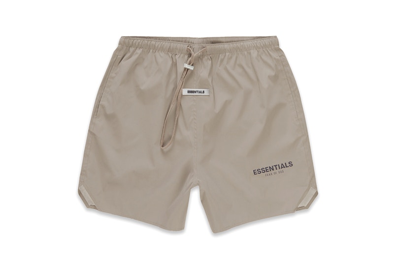Fear of God ESSENTIALS Volley Shorts Taupe