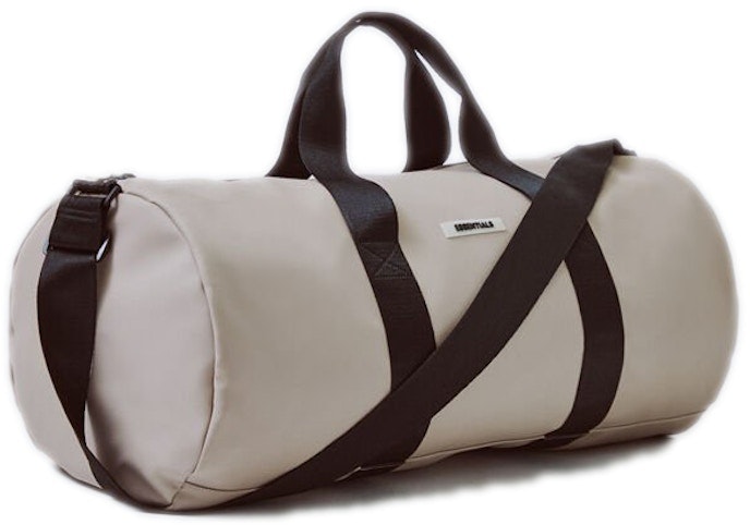 fear-of-god-essentials-waterproof-duffel-bag-tan