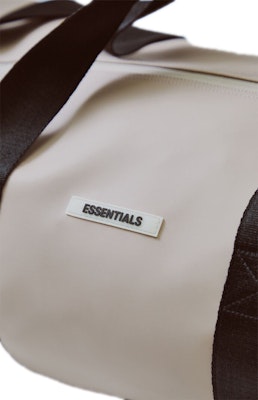Fear of God ESSENTIALS Waterproof Duffel Bag Tan Lookbook Fear of God ESSENTIALS Waterproof Duffel Bag Tan