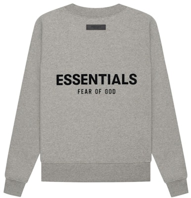 Fear of God Essentials Women's Crewneck (SS22) Dark Oatmeal Order Fear of God Essentials Women's Crewneck (SS22) Dark Oatmeal
