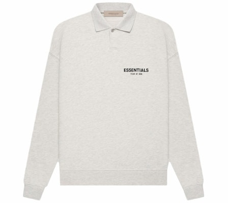 Fear of God Essentials Women's L/S Polo (SS22) Light Oatmeal Buy Fear of God Essentials Women's L/S Polo (SS22) Light Oatmeal